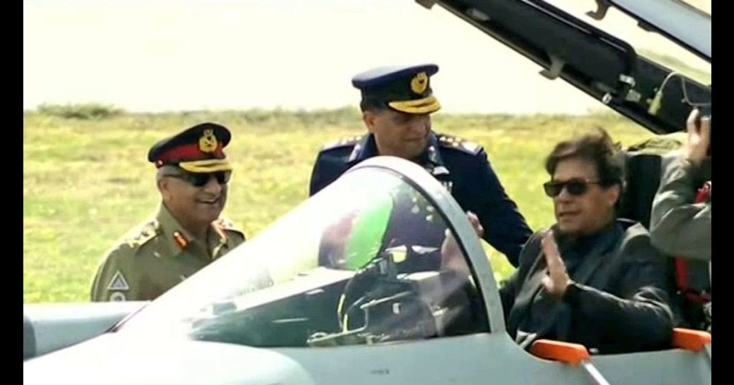 Imran Khan inspects J10C
