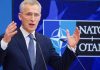 NATO warning to China