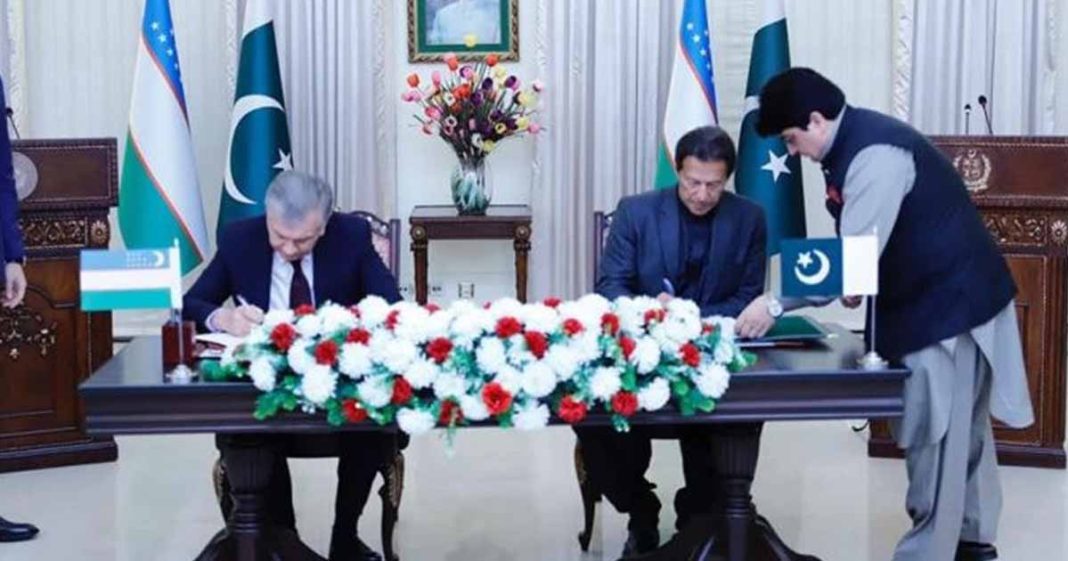 Pakistan Uzbekistan deepen ties