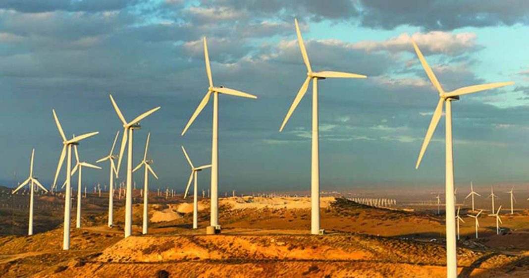 Jhimpir wind power station