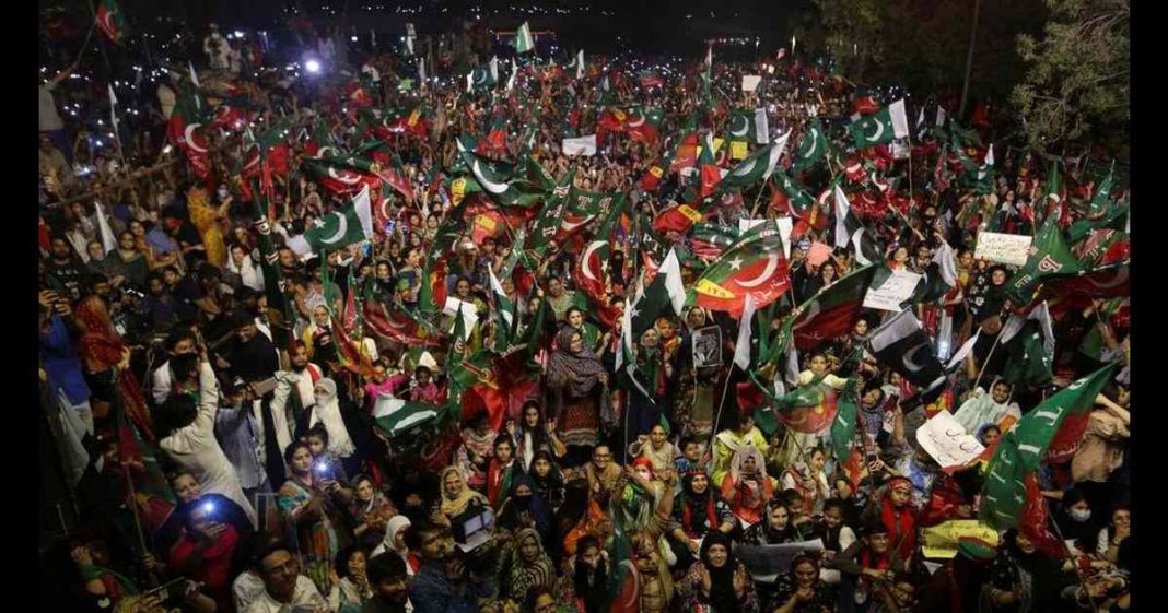 Imran Khan protest