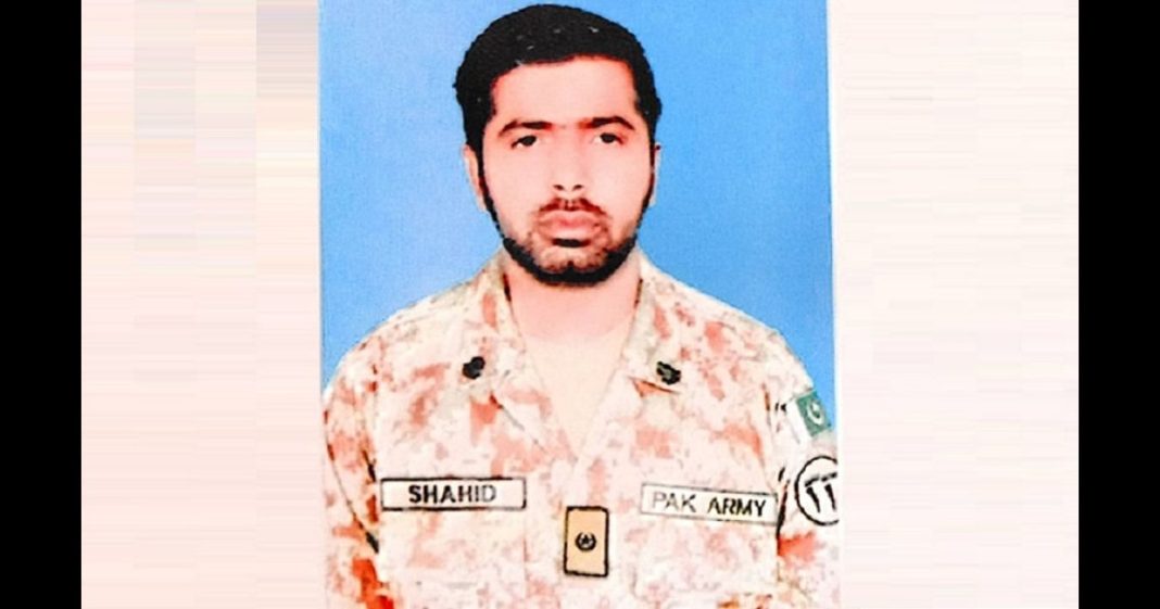 Pak Army soldier martyrdom