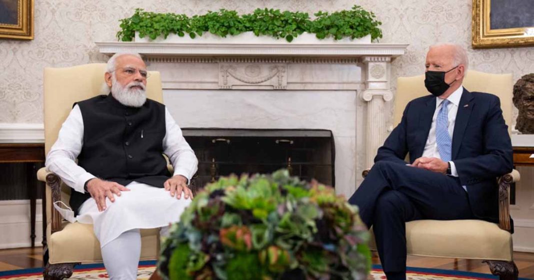 Biden meet Modi