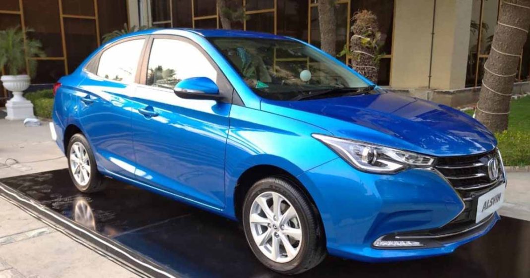 Changan suspends Alsvin bookings