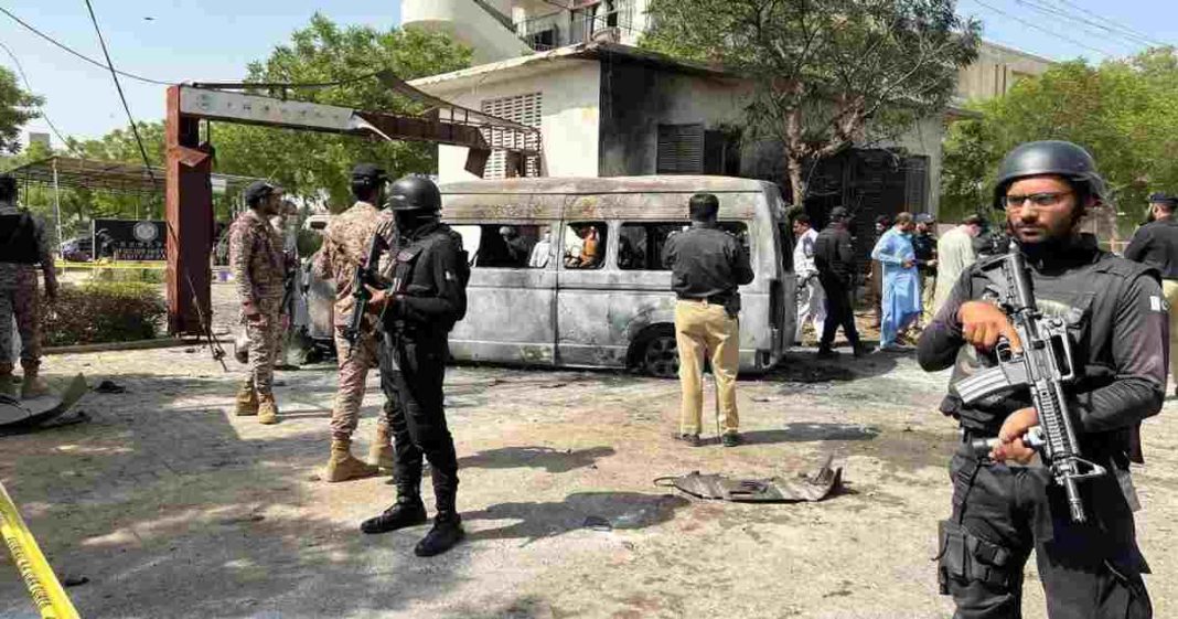 Karachi blast Chinese