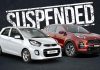 KIA suspends car booking