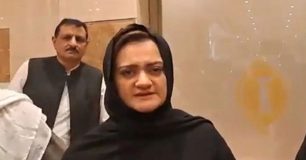 Marriyum Aurangzeb Masjid-e-Nabvi