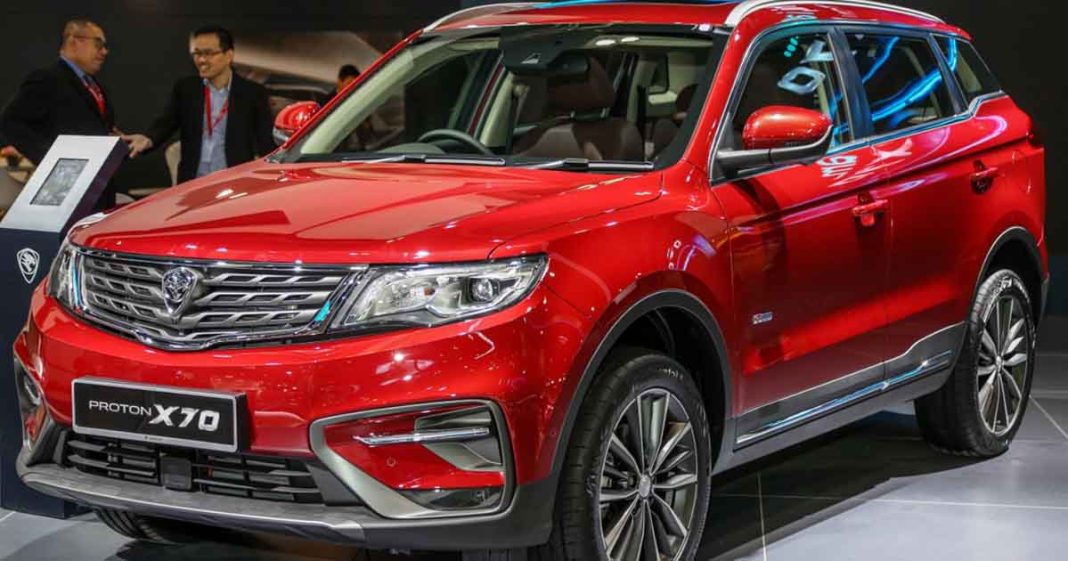 Sales drop of Proton