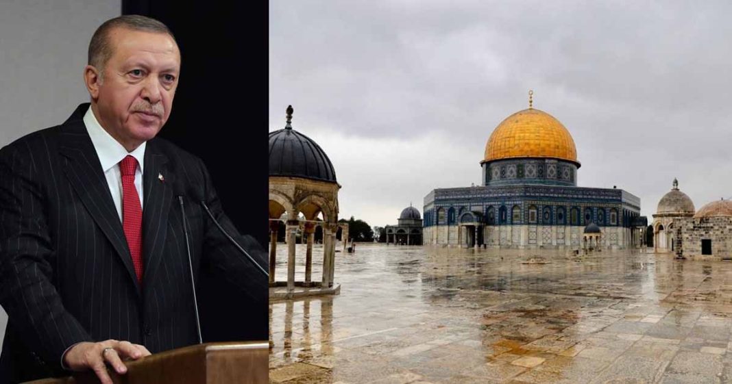 Erdogan condemns Israeli intervention