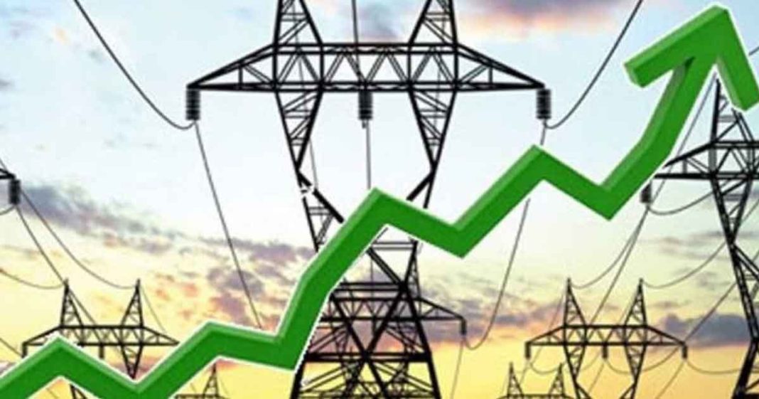 increase per unit electricity