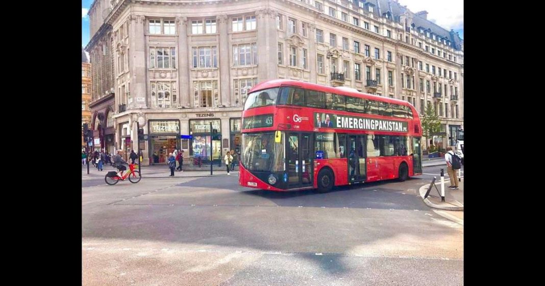London buses Shehbaz Sharif