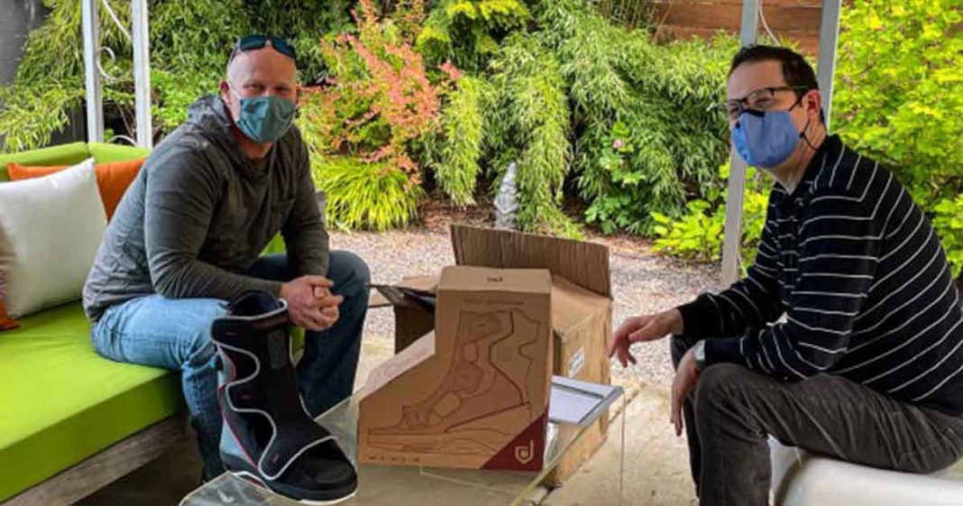 Nike creates medical boot