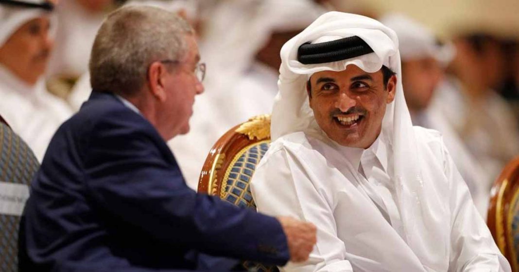 Qatar Emir visit Tehran