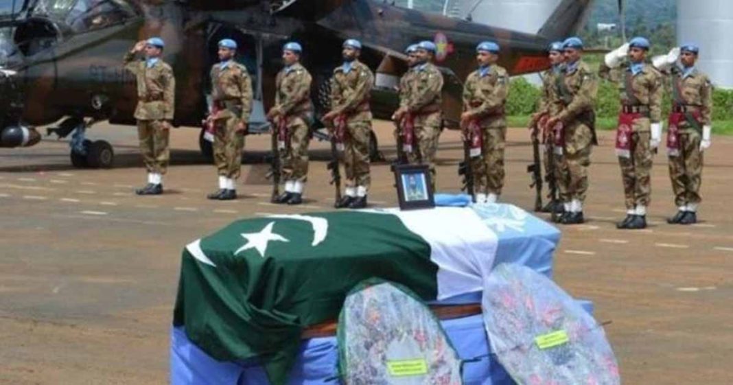 Pakistani peacekeepers martyred
