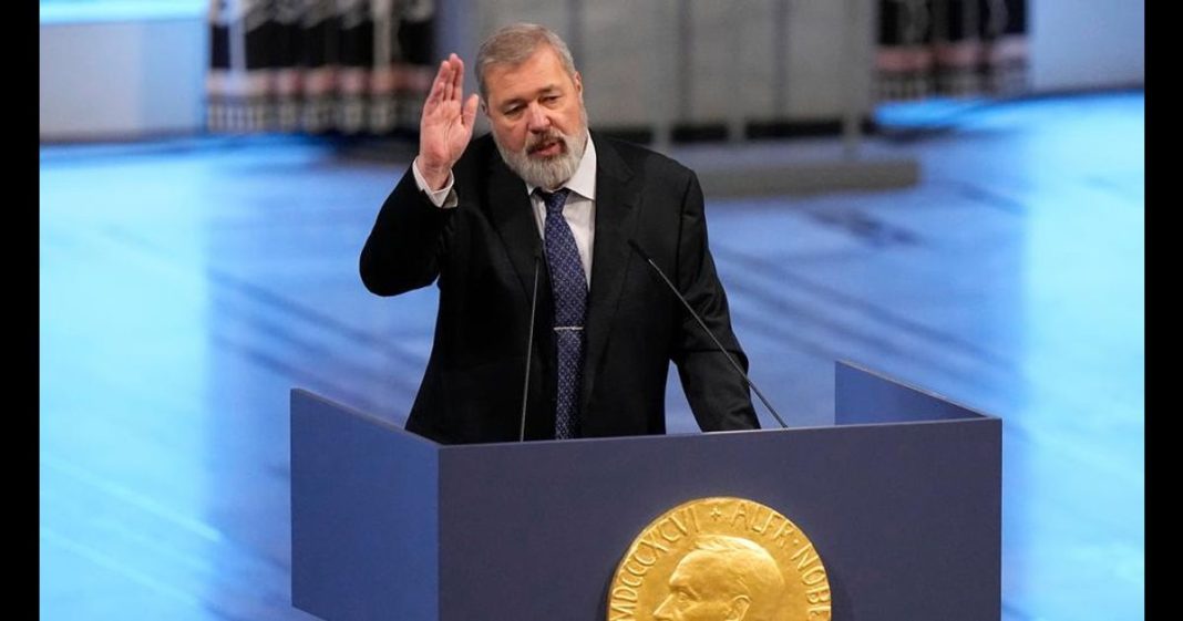 Russian journalist Nobel Prize