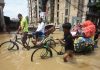 India hit floods