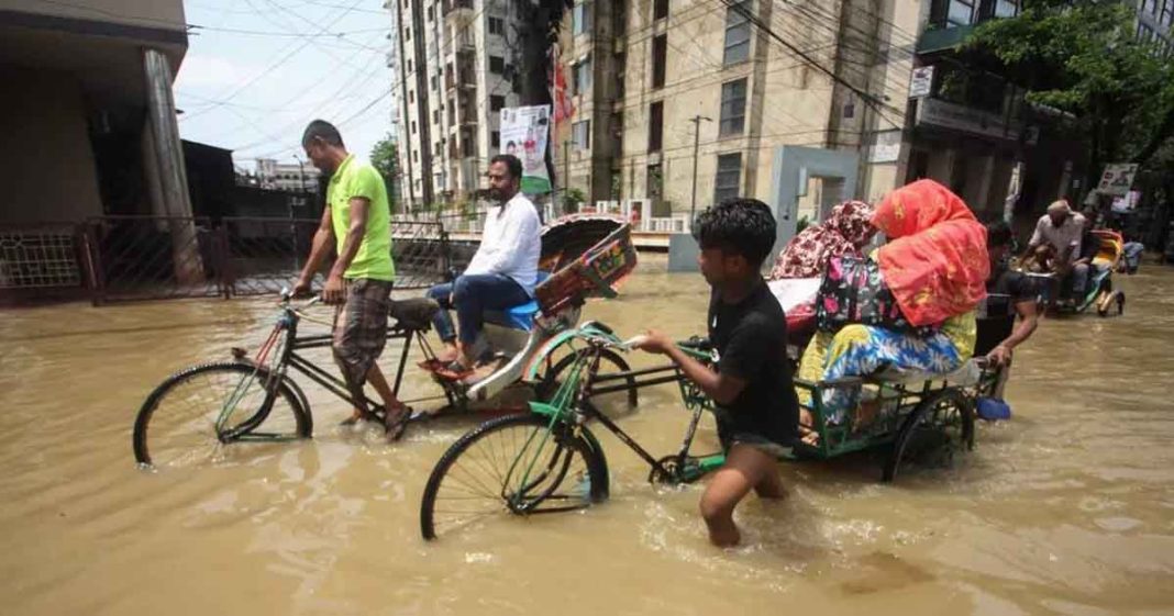 India hit floods