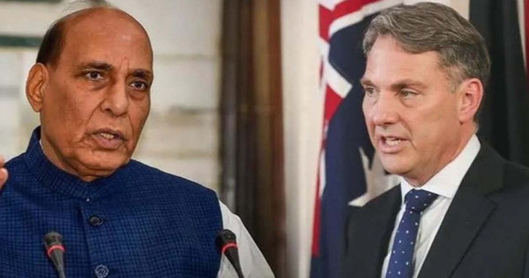 Australia military ties with India