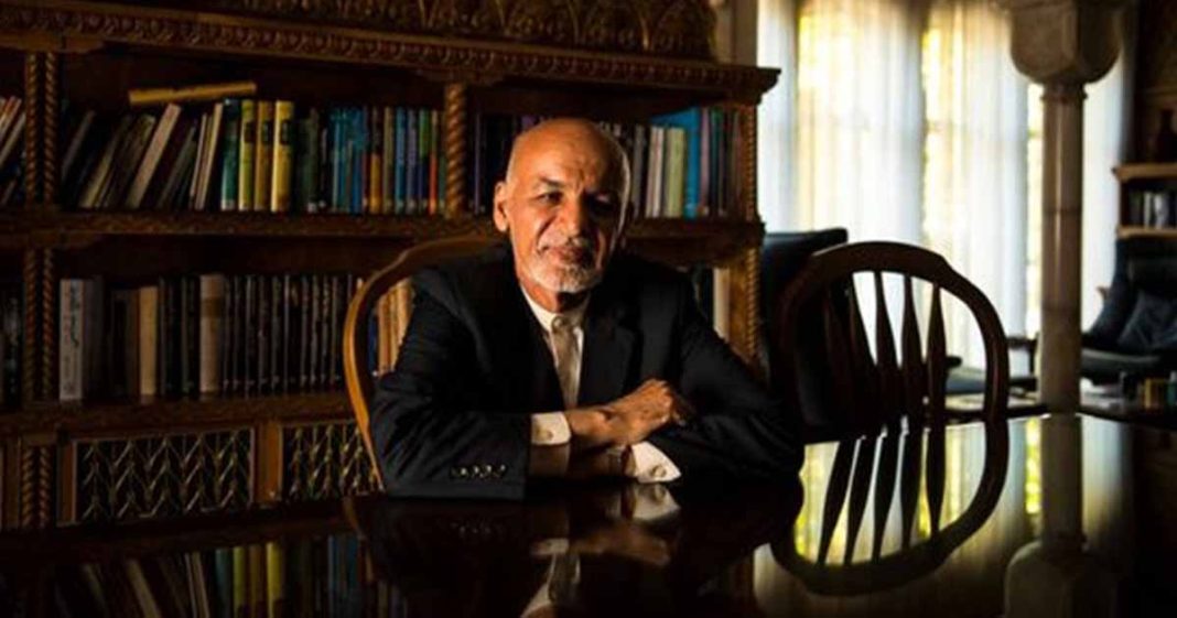 Ghani fled Kabul with cash