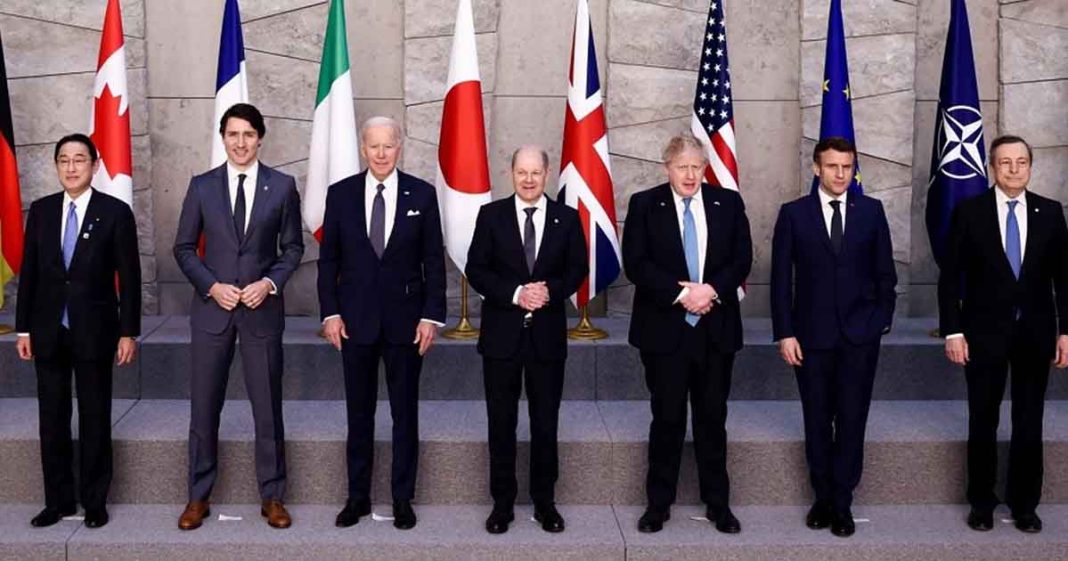 G7 summit pressure on Russia