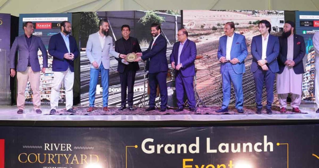 Zameen River courtyard