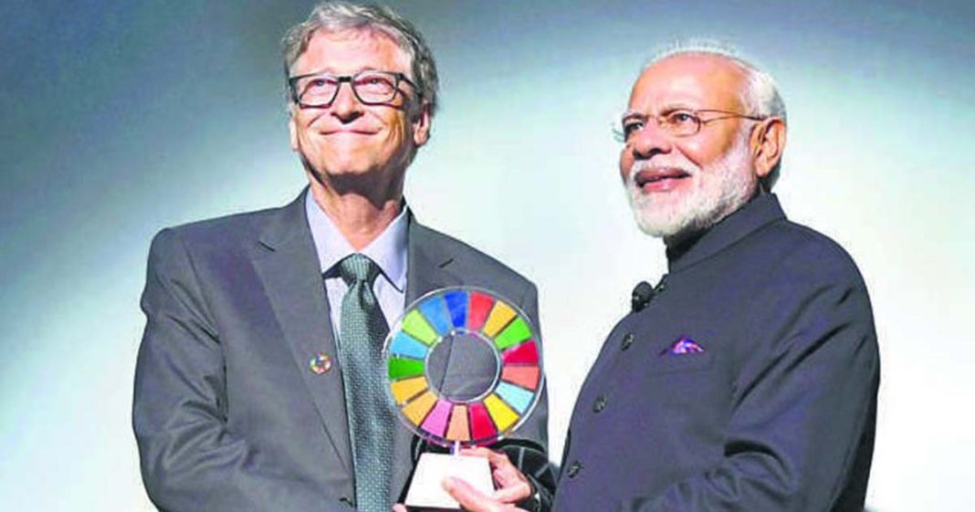 Bill Gates congratulates India