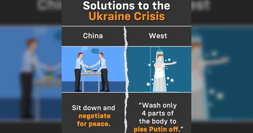 Chinese advice West on Ukraine