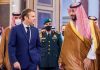 Macron welcome Saudi strongman