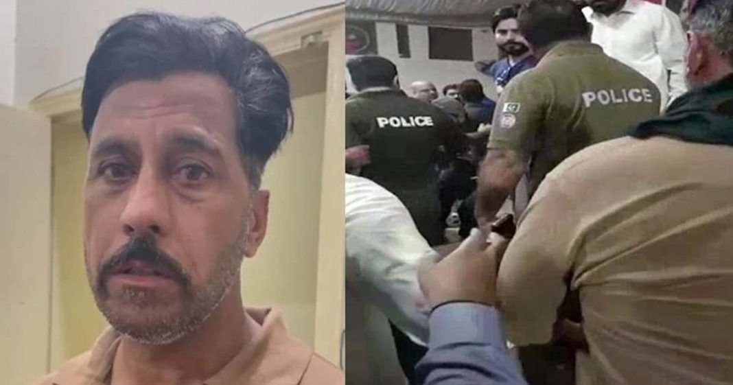 Police raids PTI candidate office