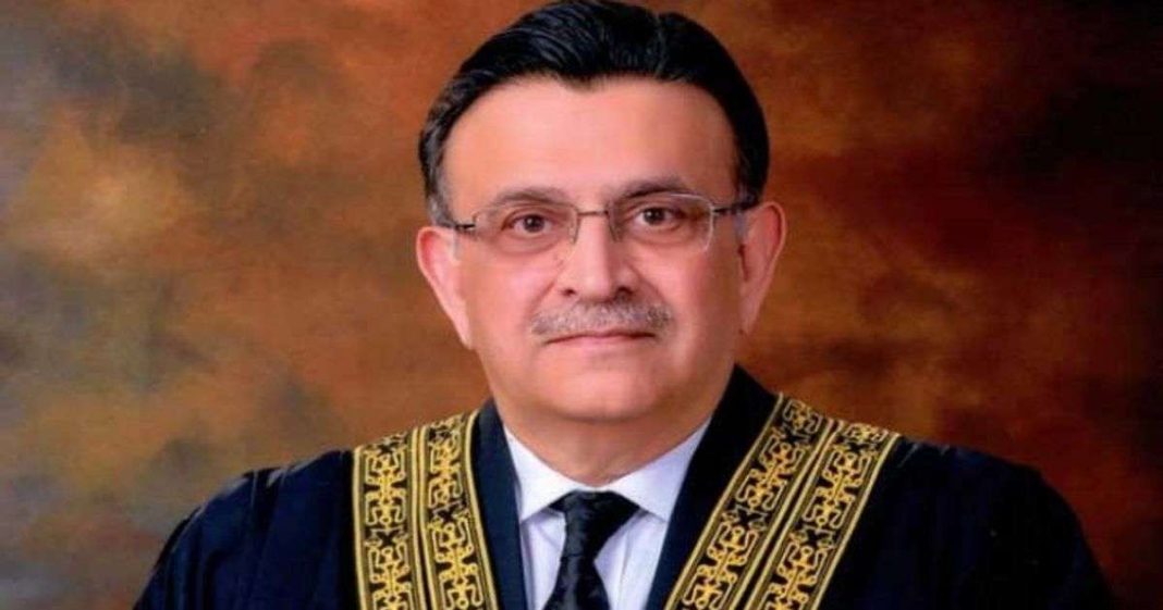 The Punjab chief minister's election case was determined by the Supreme Court on merit, according to Pakistan's Chief Justice Umar Ata Bandial