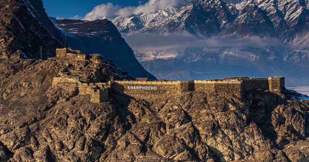 inauguration Kharpocha fort