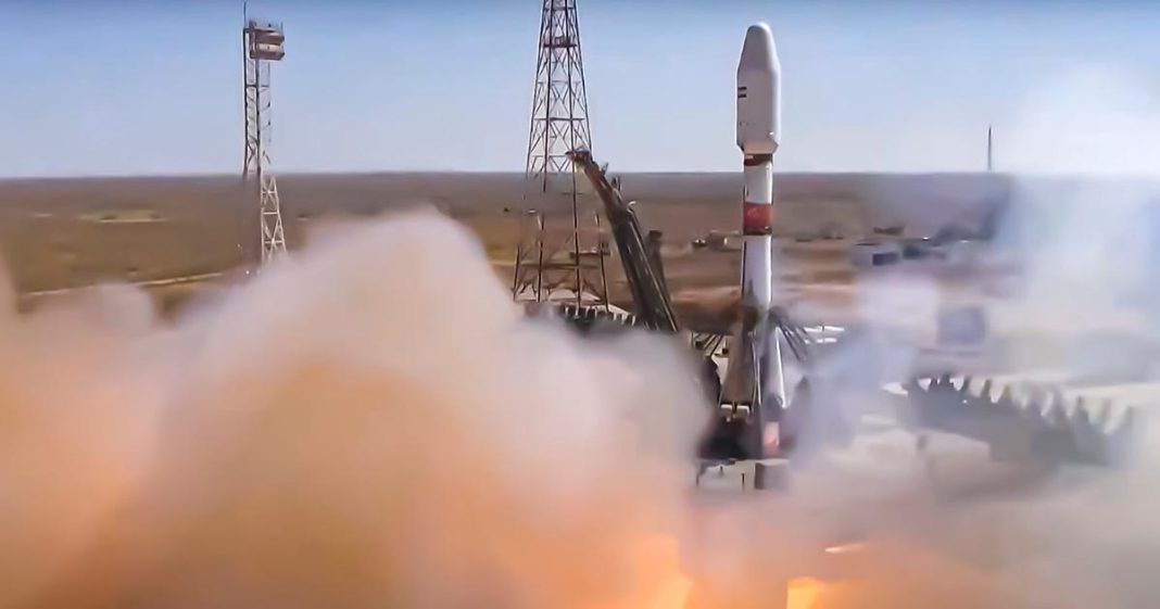 Russia launches Iranian satellite