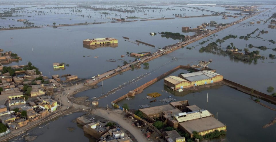 UN flood relief in Pakistan