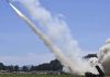 China fired missile on Taiwan