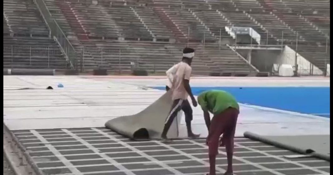 Hockey Stadium astroturf