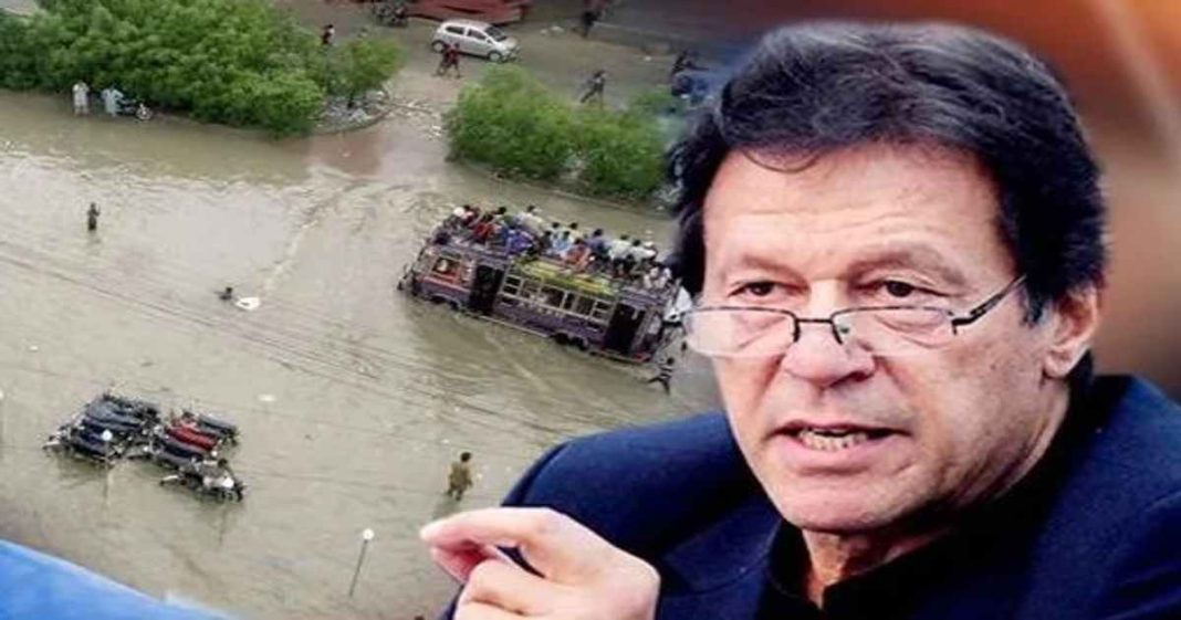 Imran Khan flood