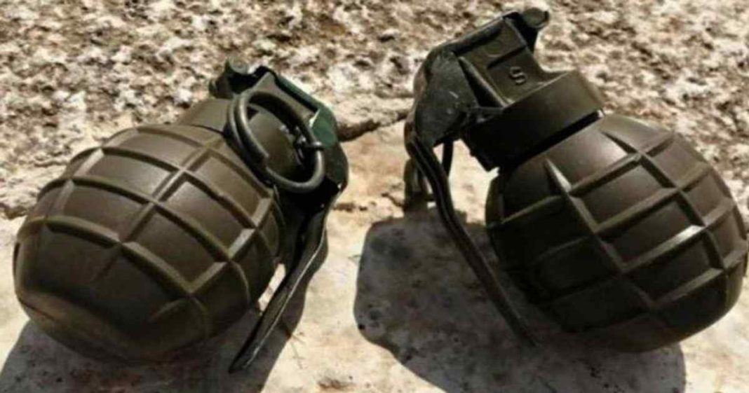 grenade explosion police