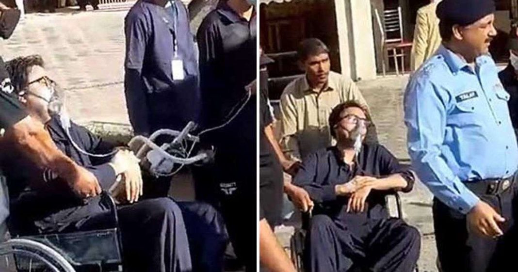 Imran Khan barred from meeting Shahbaz Gill