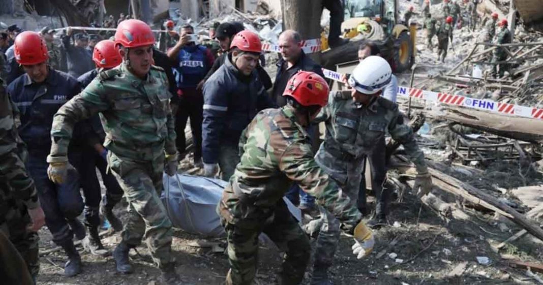 Armenian speaks Azerbaijan's atrocities