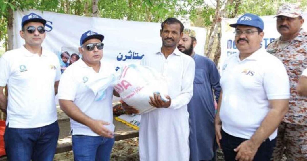 JS Bank relief efforts