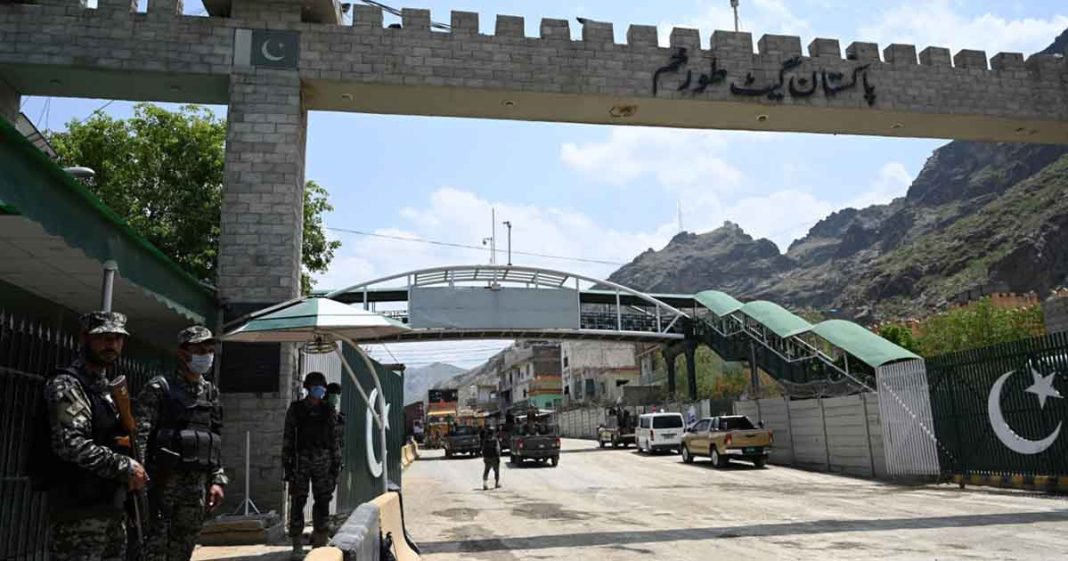 Torkham border security