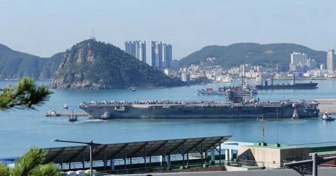 US and Korea Naval exercises
