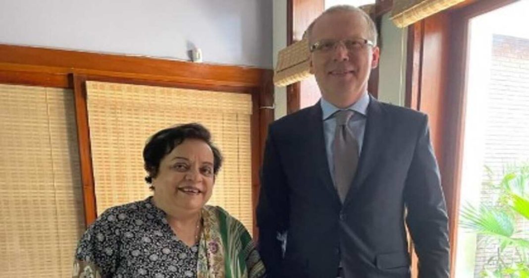 Shireen Mazari Russian Ambassador