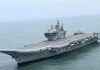 India home-built aircraft carrier