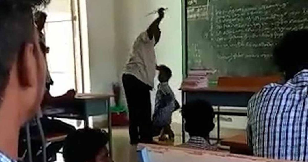 Indian teacher killed student