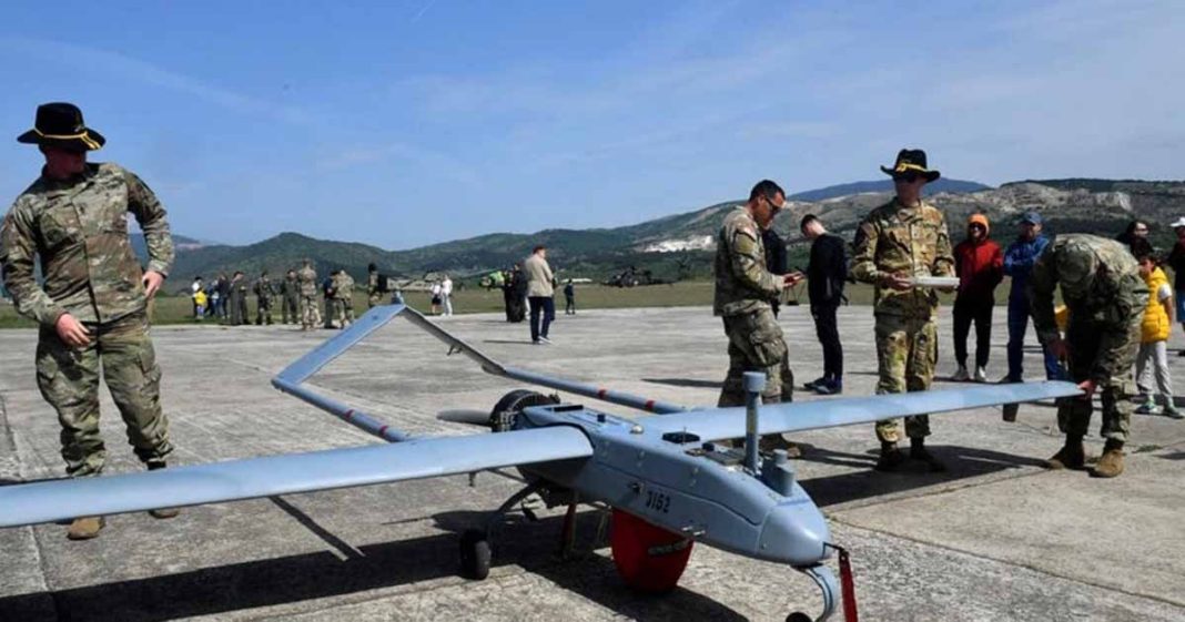 US build drones with India