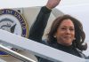 Harris visit Demilitarized zone
