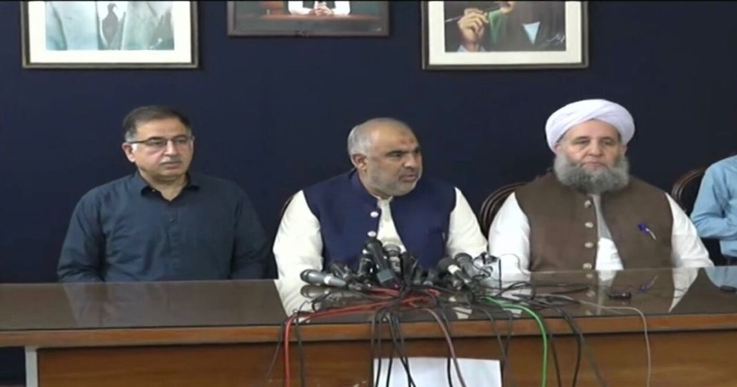 PTI denounces the government for using religion to discredit Imran Khan