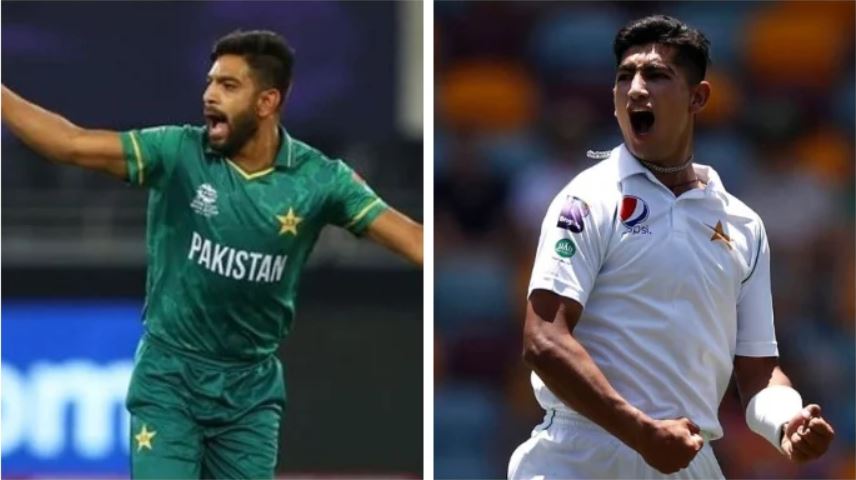 Naseem and Haris back on field