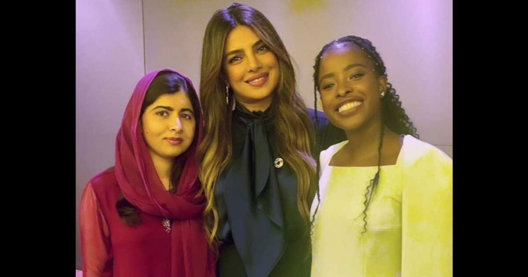 Malala Priyanka Chopra UNGA